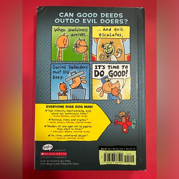 Dog Man Books - For Whom the Ball Rolls and Mothering Heights by Dav Pilkey - Picture 3 of 6